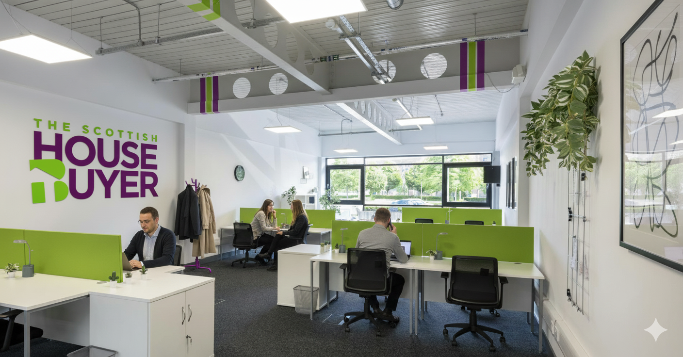 The Scottish House Buyer office at Pacific Quay, Glasgow - Scotland's trusted property buyers